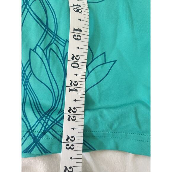 REI Co-Op Athletic Tank sz L Floral camping hiking  granola girl gorpcore - Picture 5 of 7